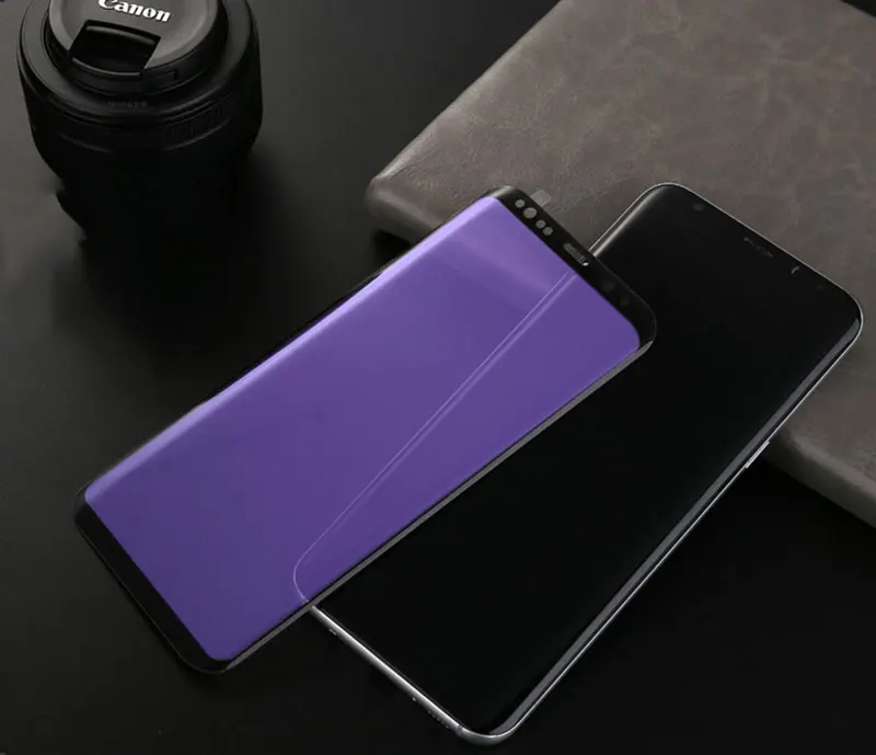 Suntaiho 3D закаленное стекло для samsung Galaxy S9 S8 Plus, анти-синий светильник, стекло для Galaxy Note 8 9 s7 s6 edge, защита экрана