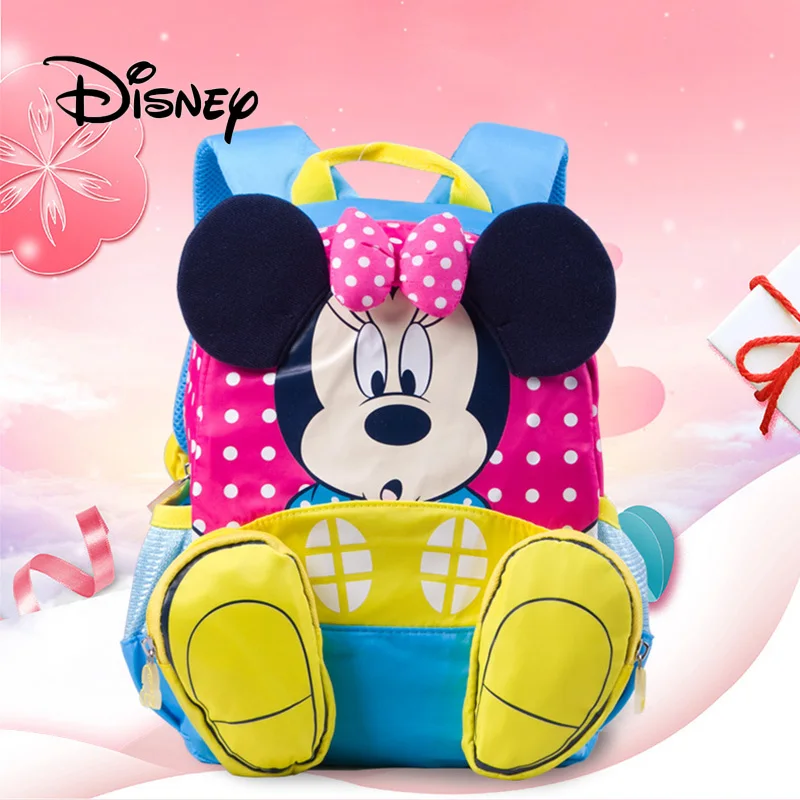 Дисней мультфильм Микки Минни мальчик девочки детский сад рюкзак школьный ранец