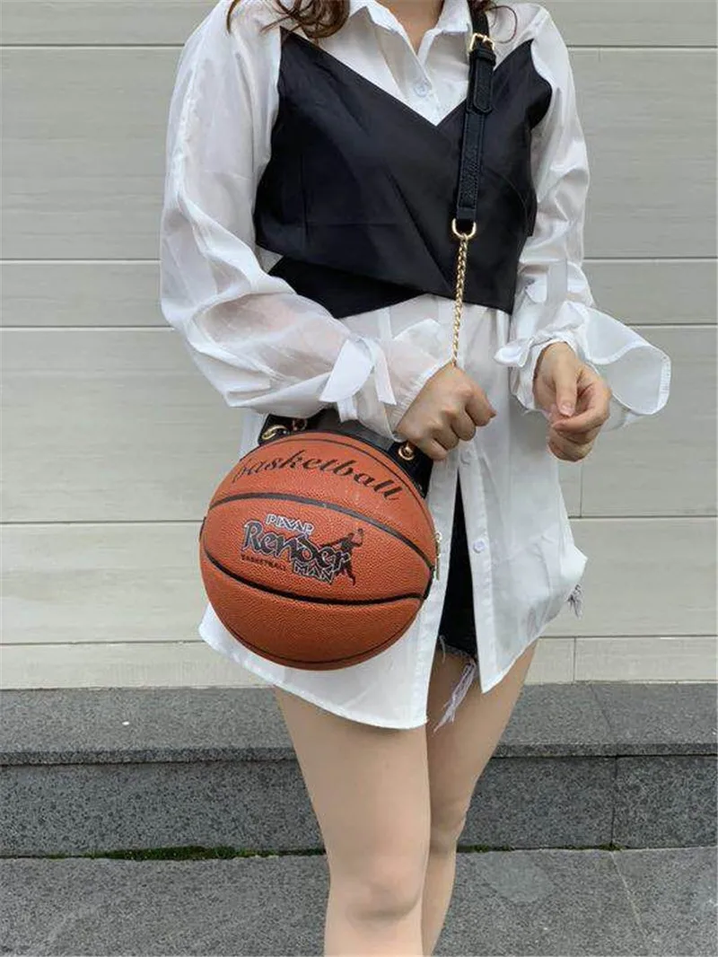 Индивидуальные роскошные круглые баскетбольные сумки модная женская сумка