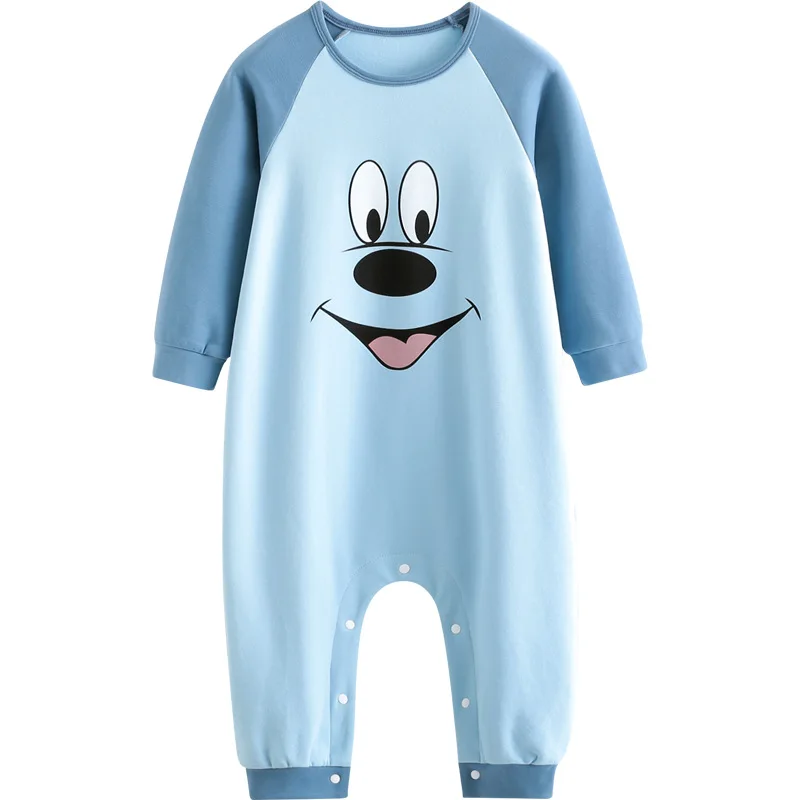 

Kids Boys Spring Blanket Sleepers Cartoon Pattern Children Cotton Jumpsuit Sleepwear Boys Autumn Pajamas