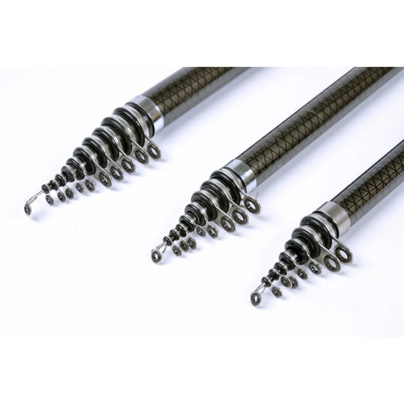 

Newly Carbon Fiber Fishing Rod Portable Telescopic Fishing Pole for Fresh Water Saltwater Sea