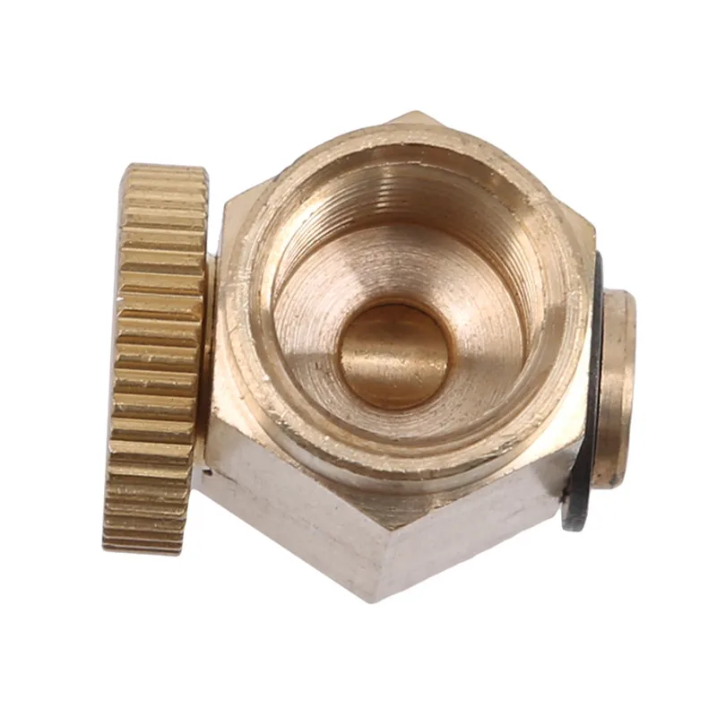 Клапаны пневматический латунный регулятор потока глушитель воздушный для