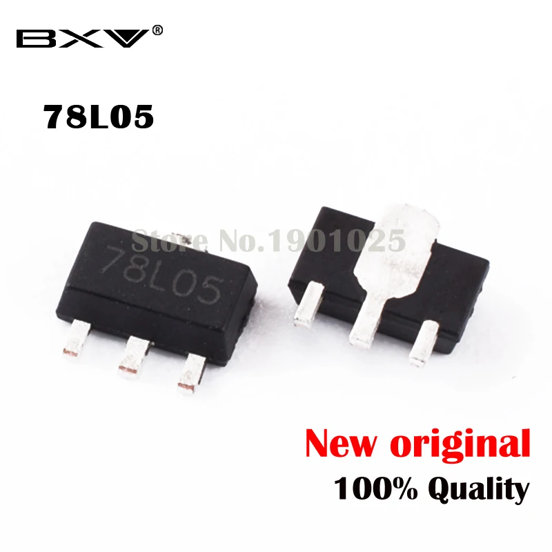 Бесплатная доставка 50 шт./лот 78L05 SOT89 Triode новый оригинальный IC|Интегральные схемы|