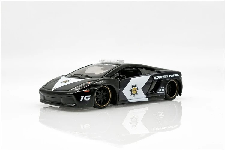 1:64 весы Bburago вечная классика Lamborghini Gallardo полиции мальчик литые игрушки