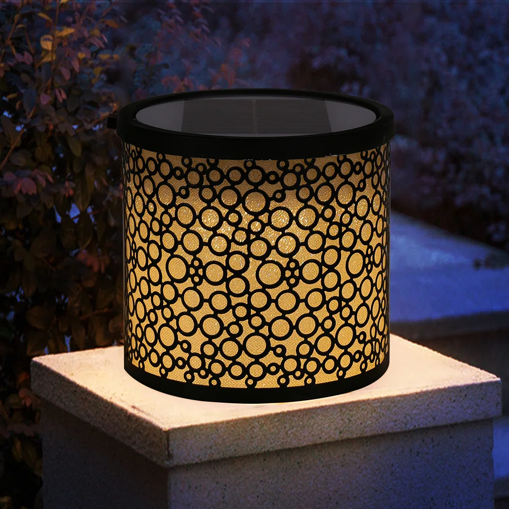 

Solar Column Headlight LED Outdoor Lighting Waterproof Gate Pillar Garden Wall Yard Patio Lamp Courtyard Light LandsCAPe Decorat