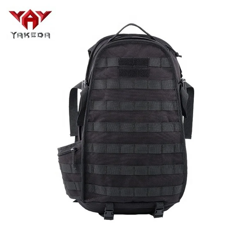 

YAKEDA 2018 Black Highland First Range Military Tactical Rucksack Backpack