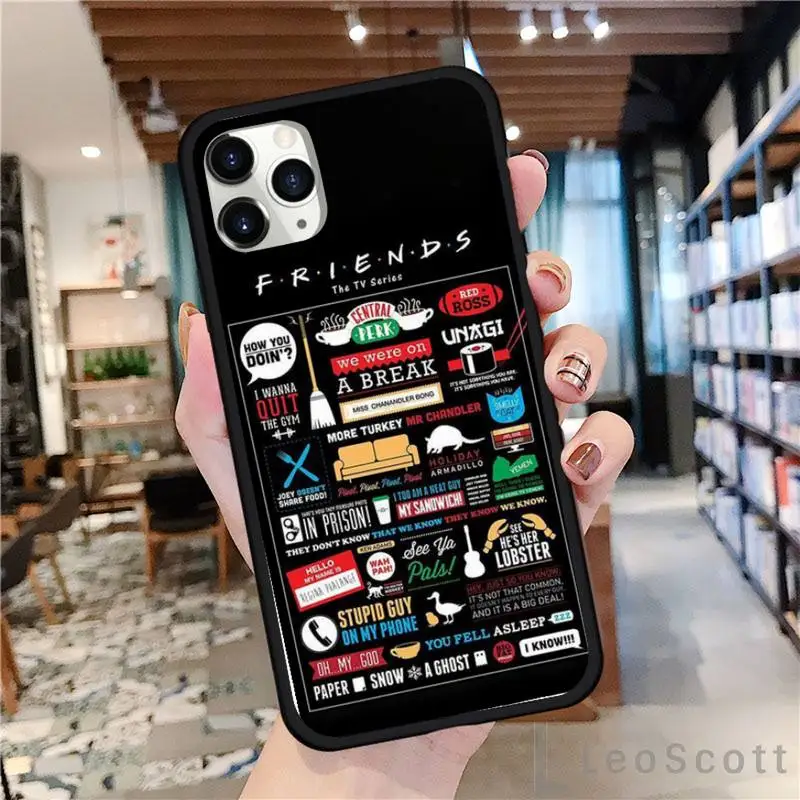 

Central Coffee Perk friends Phone Case For iphone 8 11 12 Redmi note 8 9 s huawei p 30 pro lite plus cover shell funda