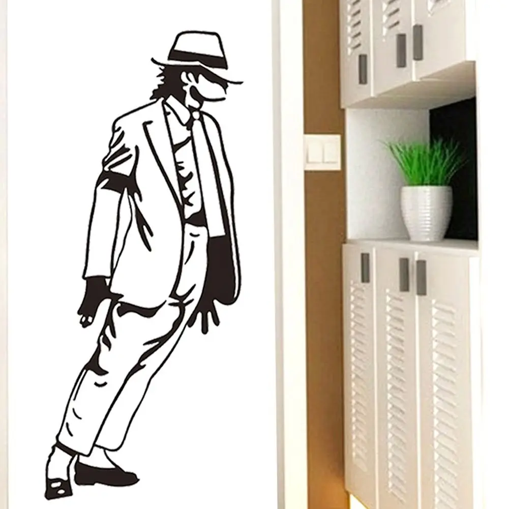 2020 Настенная Наклейка с бумажной росписью Майкла Джексона виниловая настенная