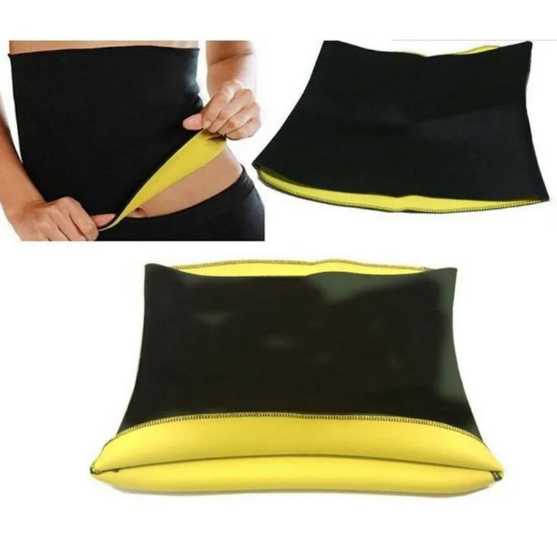 LAZAWG Women Waist Cincher Hot Sweat Belt Neoprene Waist Cincher Gym Workout Sauna Sweat Girdle Tummy Control Fat Burn Corset