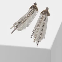 amorita boutique floral tassel design sophisticated retro drop earrings