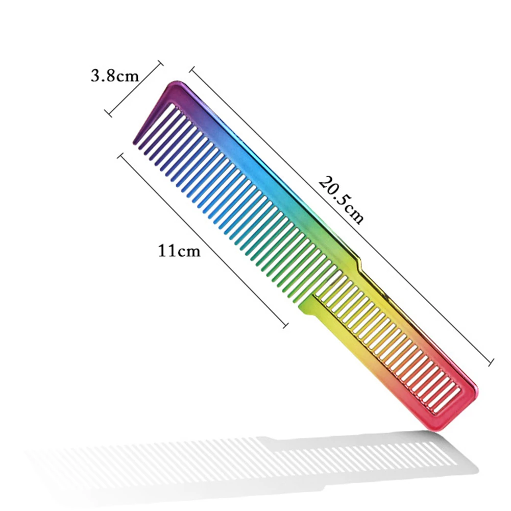 Расческа Радужная пластиковая инструмент для стрижки и укладки волос