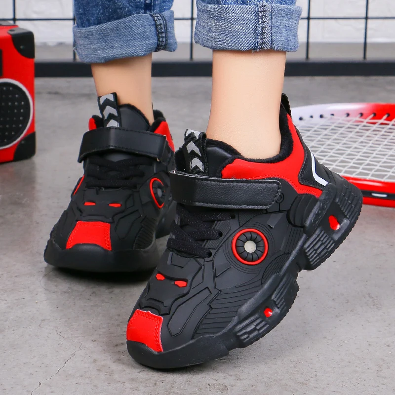 Железный Человек мальчиков Сникеры сезон лето обувь для детей светильник на