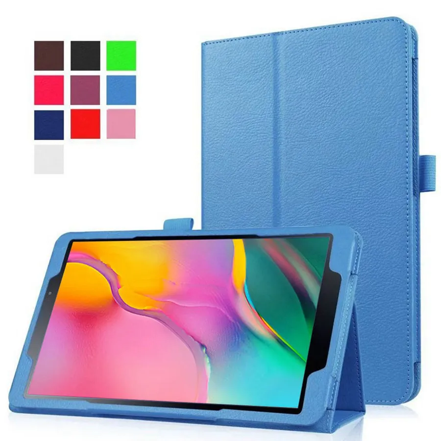 Чехол из искусственной кожи с зернистой текстурой для samsung Galaxy Tab A 8 0 дюймов 2019