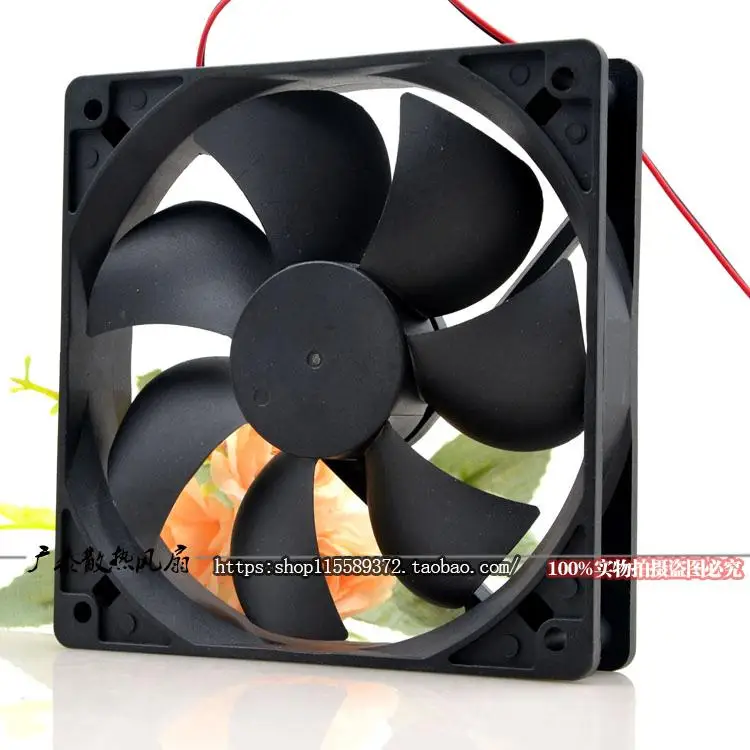 Yaln Fan Yuelun 12025 D12BH-12 Dc12v 12cm Silent Cooling | PC Components &amp Tools