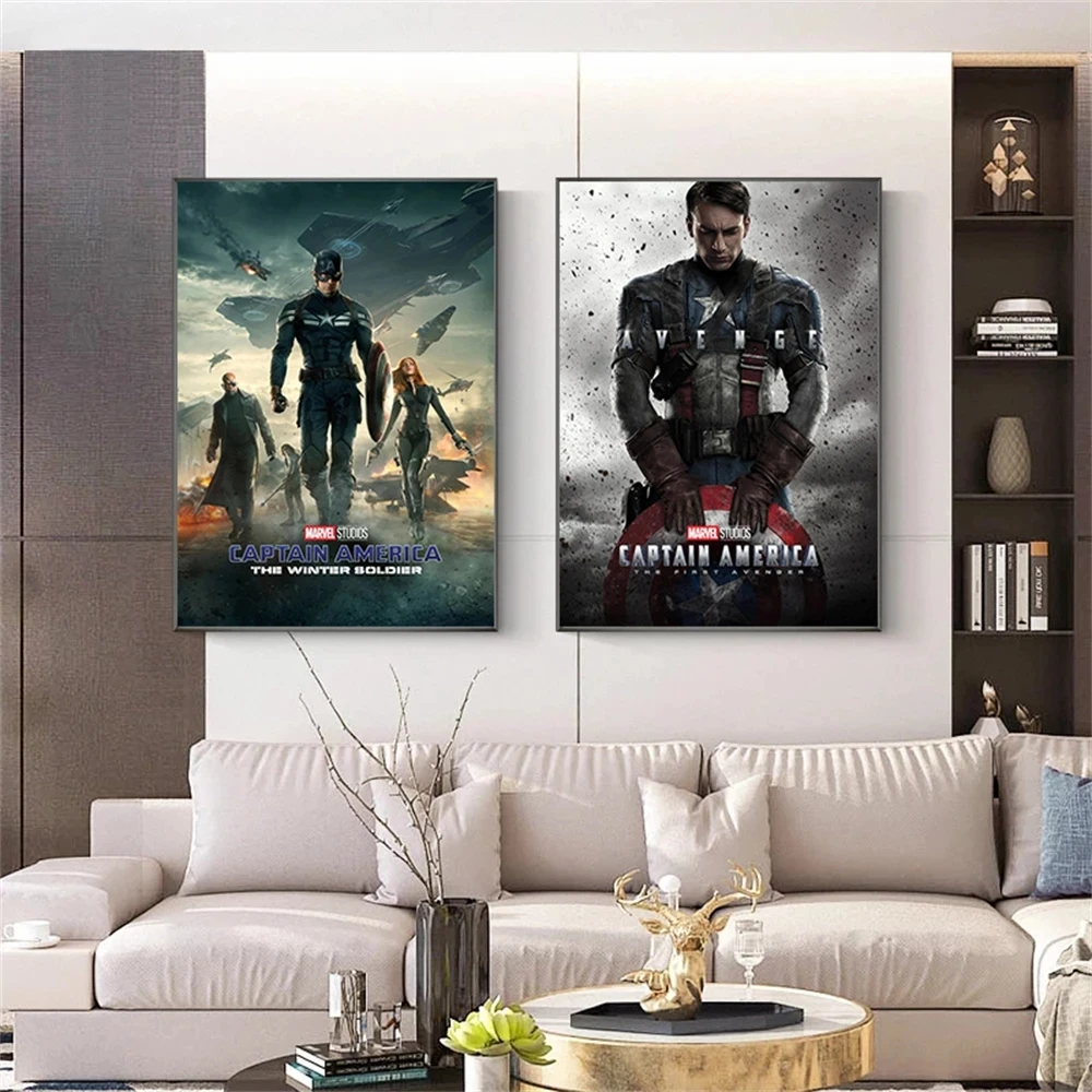 Картина на холсте из комиксов Marvel мстители | Дом и сад