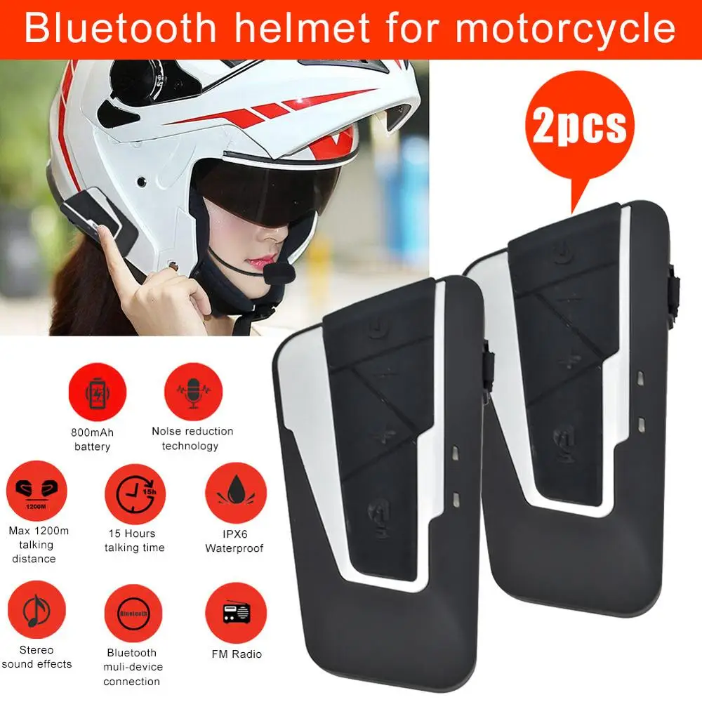 

Док-Станция Bluetooth для мотоциклетного шлема, 2 шт., чип CSR BC5 высокого разрешения, Bluetooth 3,0, USB-кабель