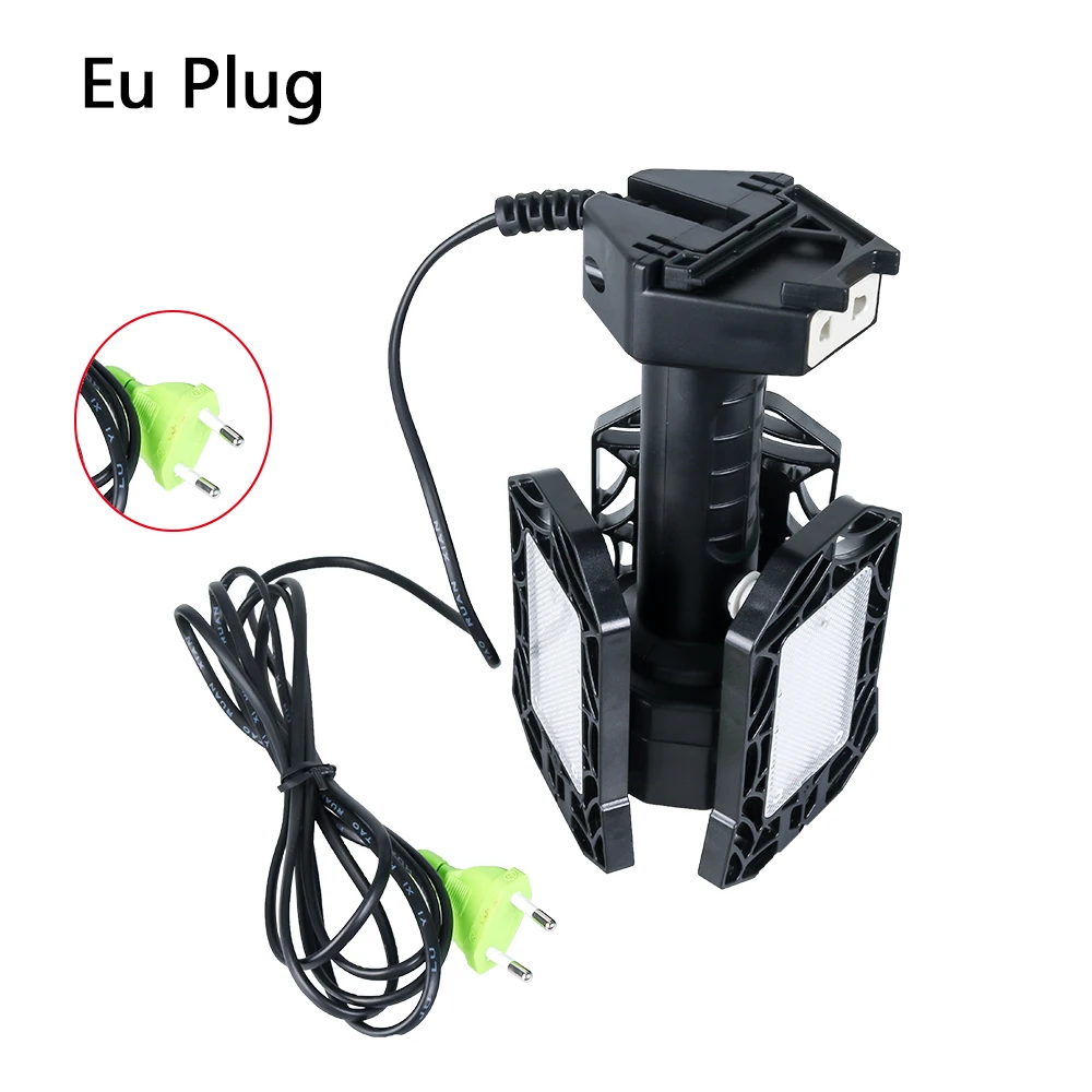 

Hanging UV Germicidal Lamp Foldable Adjustable Led UVC Sterilizing Lamp US/EU Plug Indoor Warehouse Outdoor Garage Purple Lights