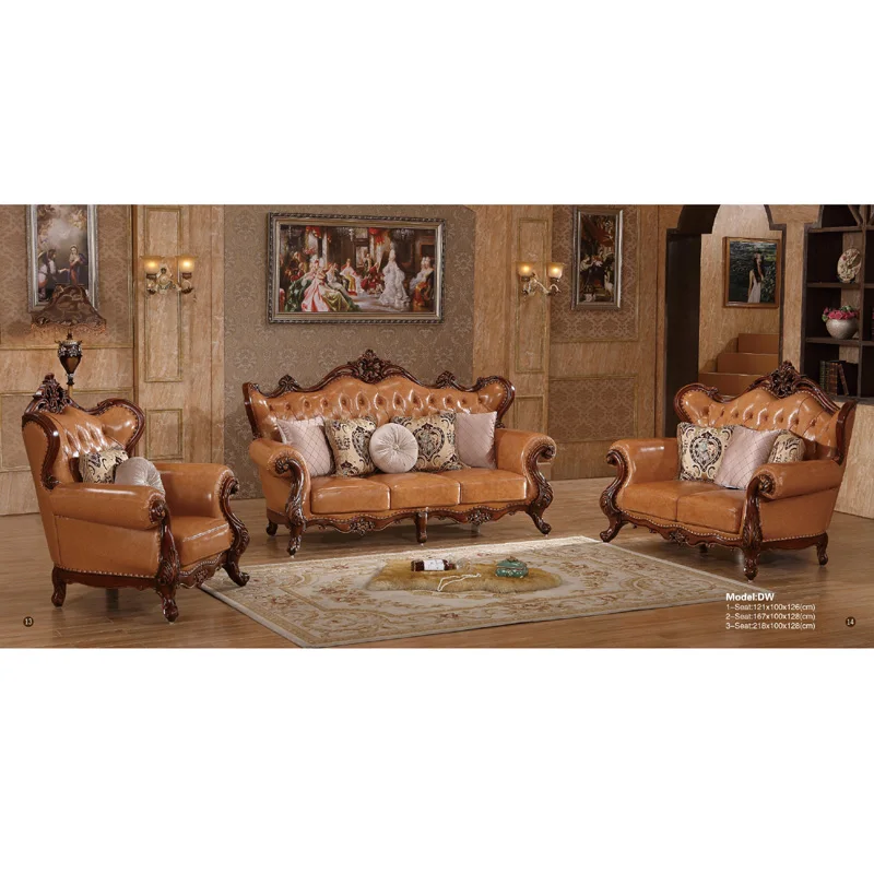 

Sectional sofa pure leather ensemble de canaps composables en cuir WA712