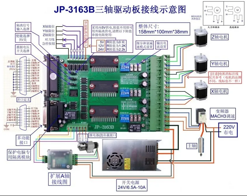 1 шпиндель. Схема подключения фрезерного станка с чпу. Nema 23 dm556. Подключение 4 оси. Схема подключения чпу станка 3 оси.