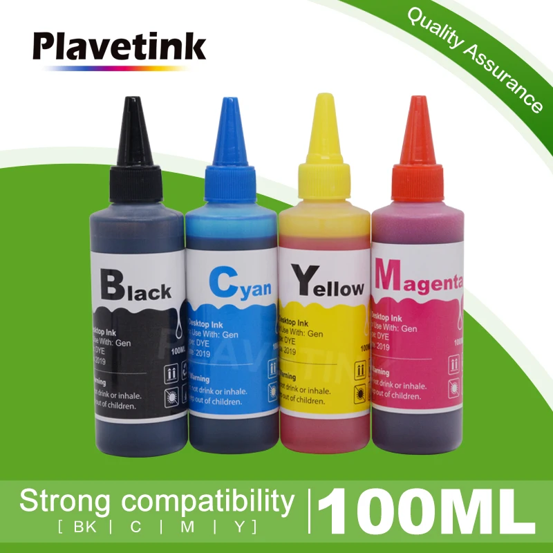 Plavetink бутылка чернил для принтера 100 мл набор HP 932 933 XL Officejet 6100 6600 6700 7110 7610 7612 7510
