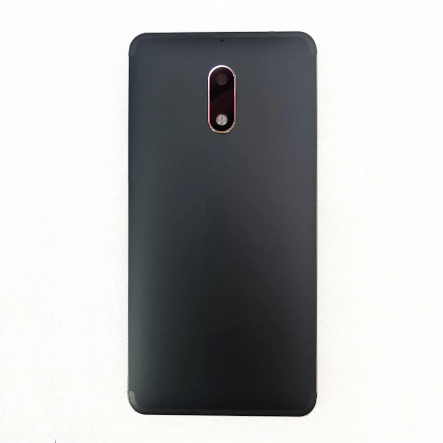 Black Оригинальная металлическая батарея для Nokia 6 TA-1021 1033 1000 1003 1025 1039 задняя крышка редкий Корпус задняя крышка Запасные части - Цвет: Black