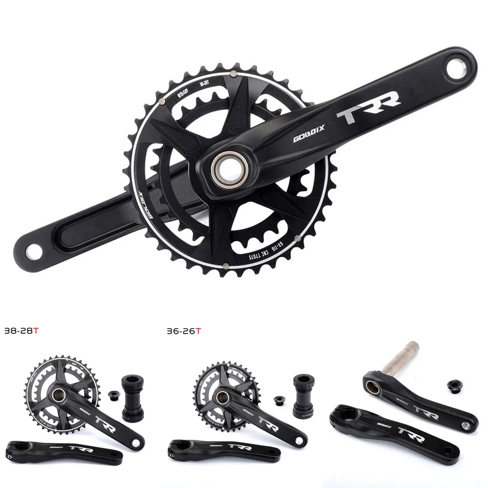 

CNC Crank Set Chainring Hollow Integrated Modified Mountain Road Single