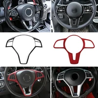 car steering wheel control switch button trim frame interior accessories for mercedes benz a b c e cla gla glc glb gle gls class
