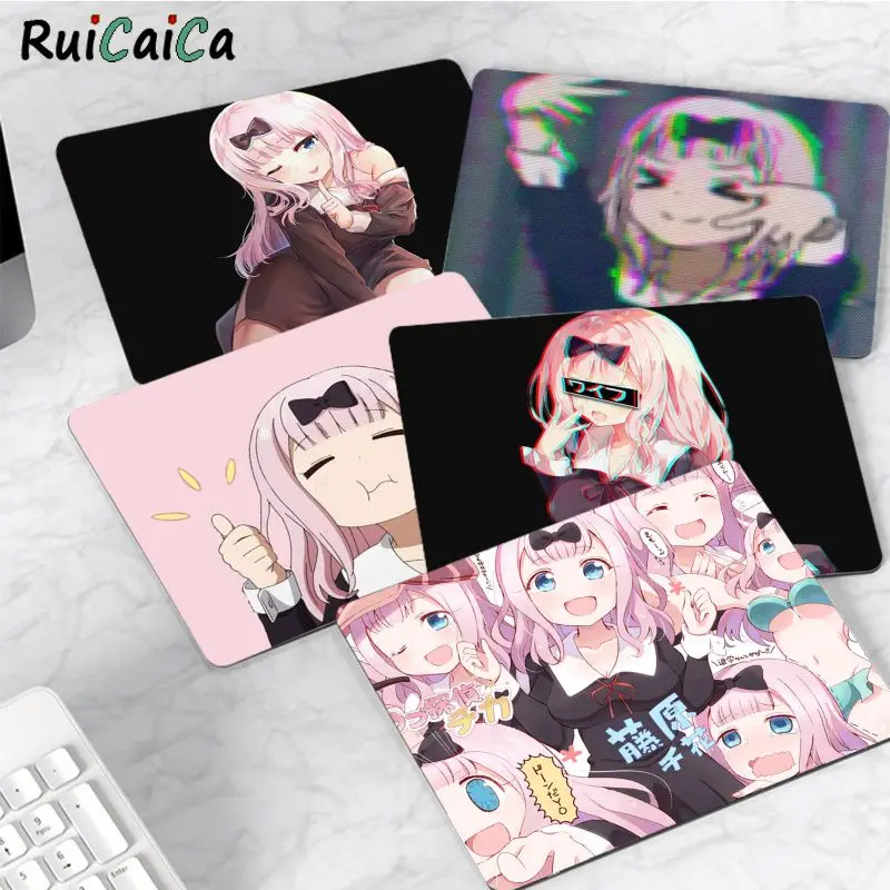 

Custom Skin Chika Fujiwara The Hot Waifu Keyboard Gaming MousePads Top Selling Wholesale Gaming Pad mouse