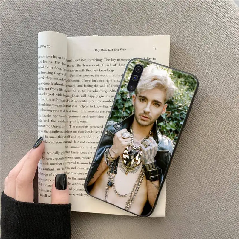 

Tokio Hotel Bill Kaulitz singer Phone Case For Samsung galaxy A S note 10 7 9 20 30 31 40 50 51 71 21 s ultra luxury shell