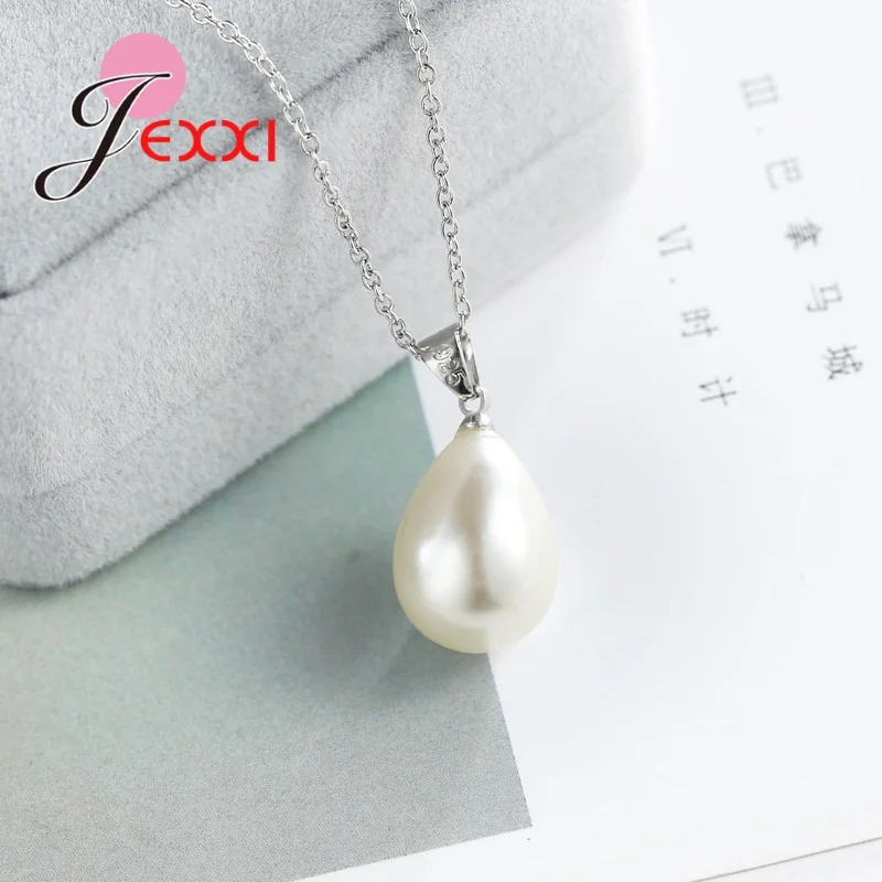 Новейшие Модные Ювелирные наборы для женщин и девушек из стерлингового серебра