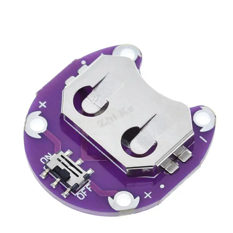 Держатель для аккумулятора LilyPad CR2032 модуль крепления батареи arduino Комплект