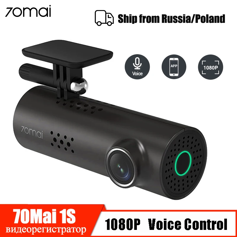 70mai Dash Cam Smart car dvr камера Wifi 1080P HD приложение ночного видения и Голосовое управление g-сенсор 130FOV Автомобильная камера видео рекордер