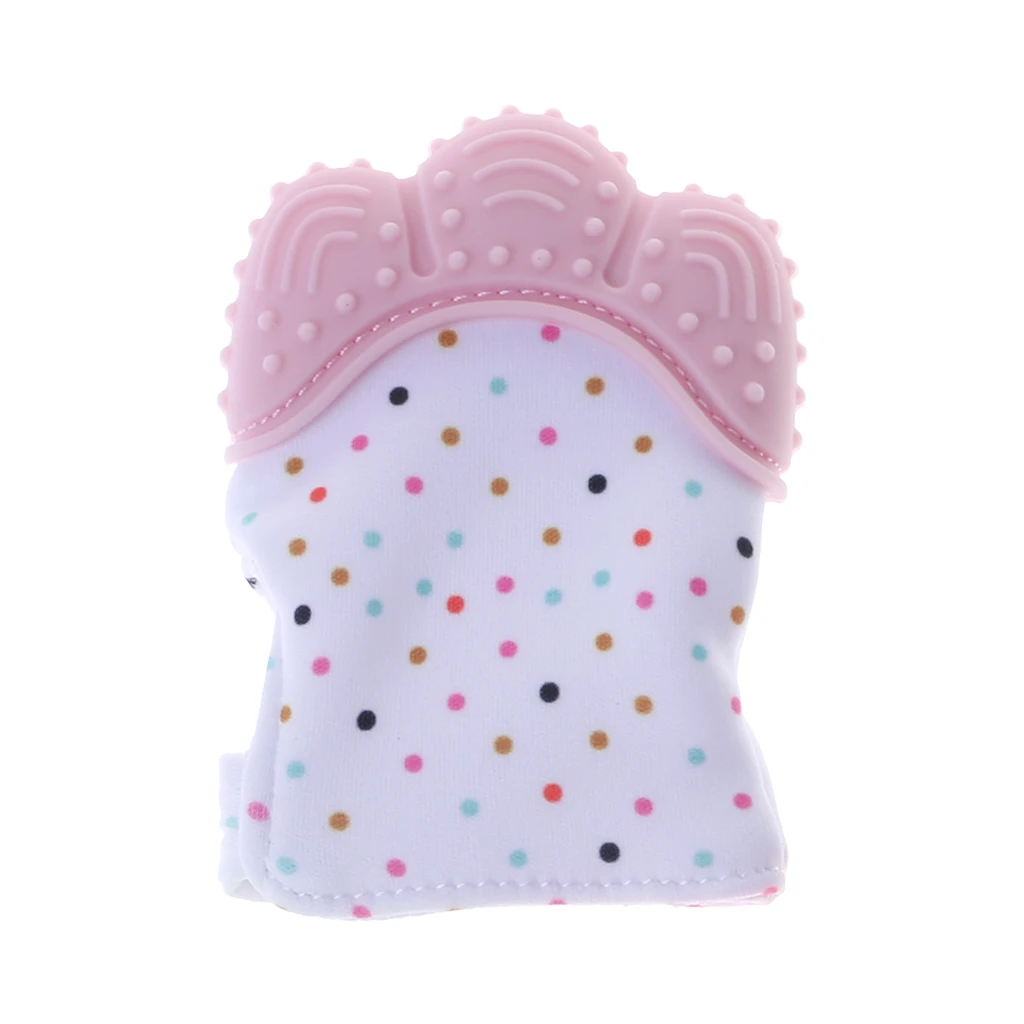 Детские перчатки грызунки скрипучий Измельчить зубы Уход за полостью рта