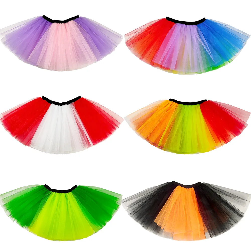 

2021 new European and American adult kids running tutu skirt tutu tutu marathon running sports fashion baby tutu skirt