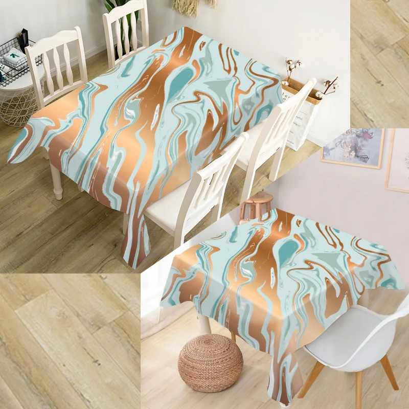 Новая мраморная текстура под заказ настенная скатерть прямоугольная
