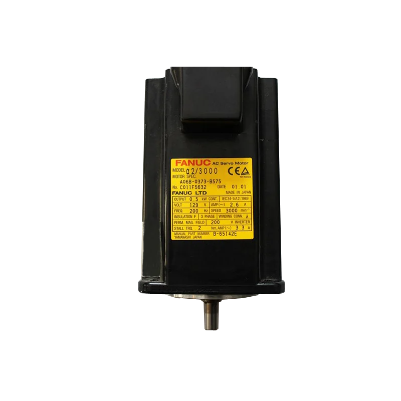 

Second-Hand A06B-0373-B575 Fanuc Servo Motor Tested Ok For CNC Machinery