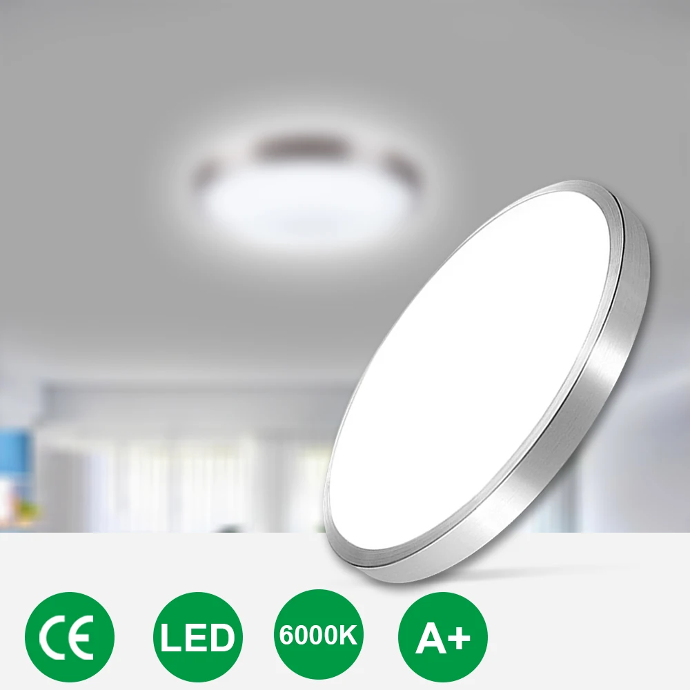 

Ultra-thin Ceiling Lights 12W/18W/24W/48W For Bedroom Bright Energy-saving Surface Mounted Chandelier For Meeting Room Office