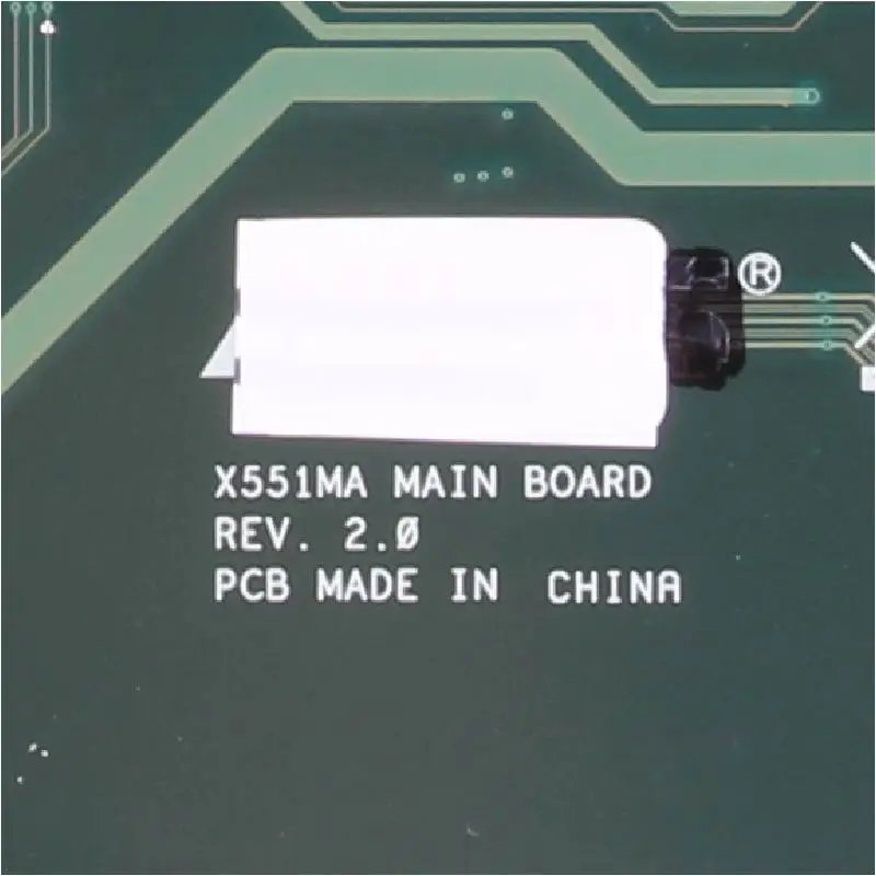 Материнская плата для ASUS X551MA REV.2.0 N2930 CPU DDR3 материнская ноутбука 100% рабочий