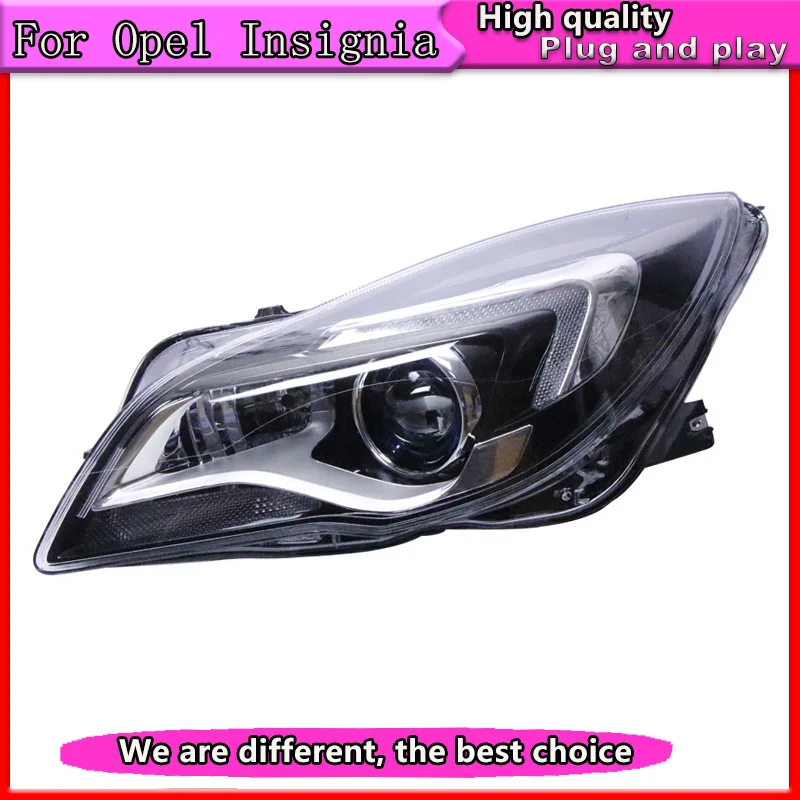 

Car Styling For Buick New Regal headlights GS Style Opel Insignia head lamp led DRL front light Bi-Xenon Lens xenon HID KIT 2014