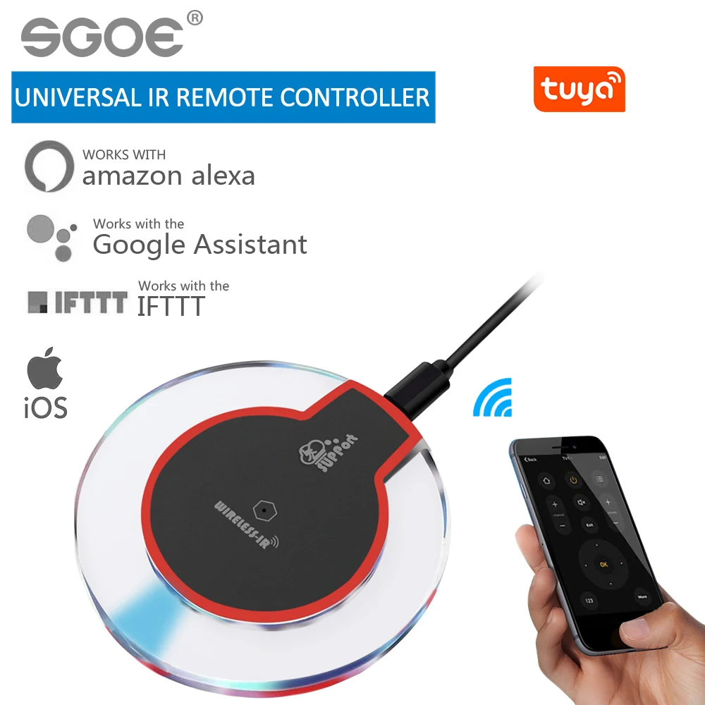 Tuya WiFi ИК умный инфракрасный пульт дистанционного управления центр Wi Fi