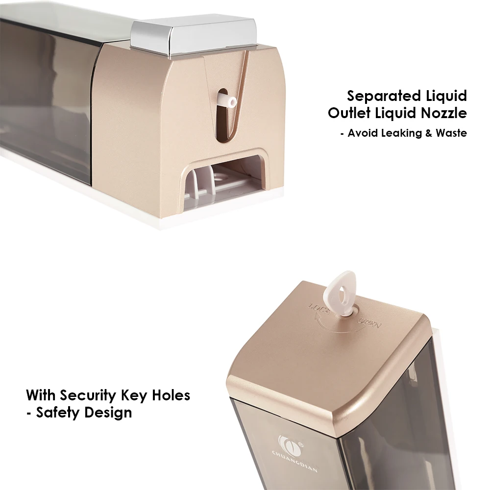 Настенный дозатор для жидкого мыла и лосьона 500 мл | Обустройство дома