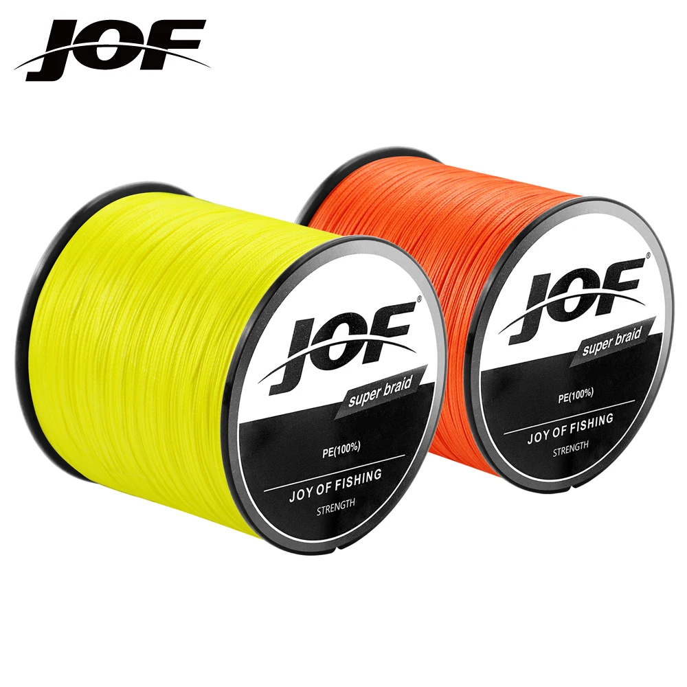 

JOF 4 Strands Braided Fishing Goods Line Multifilament 300M Carp Japanese Wire Fishing Accessories 100% PE Cord