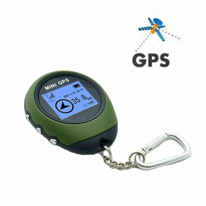 Новейший мини gps-приемник, навигация, ручной локатор, USB Перезаряжаемый с компасом для спорта на открытом воздухе, путешествия