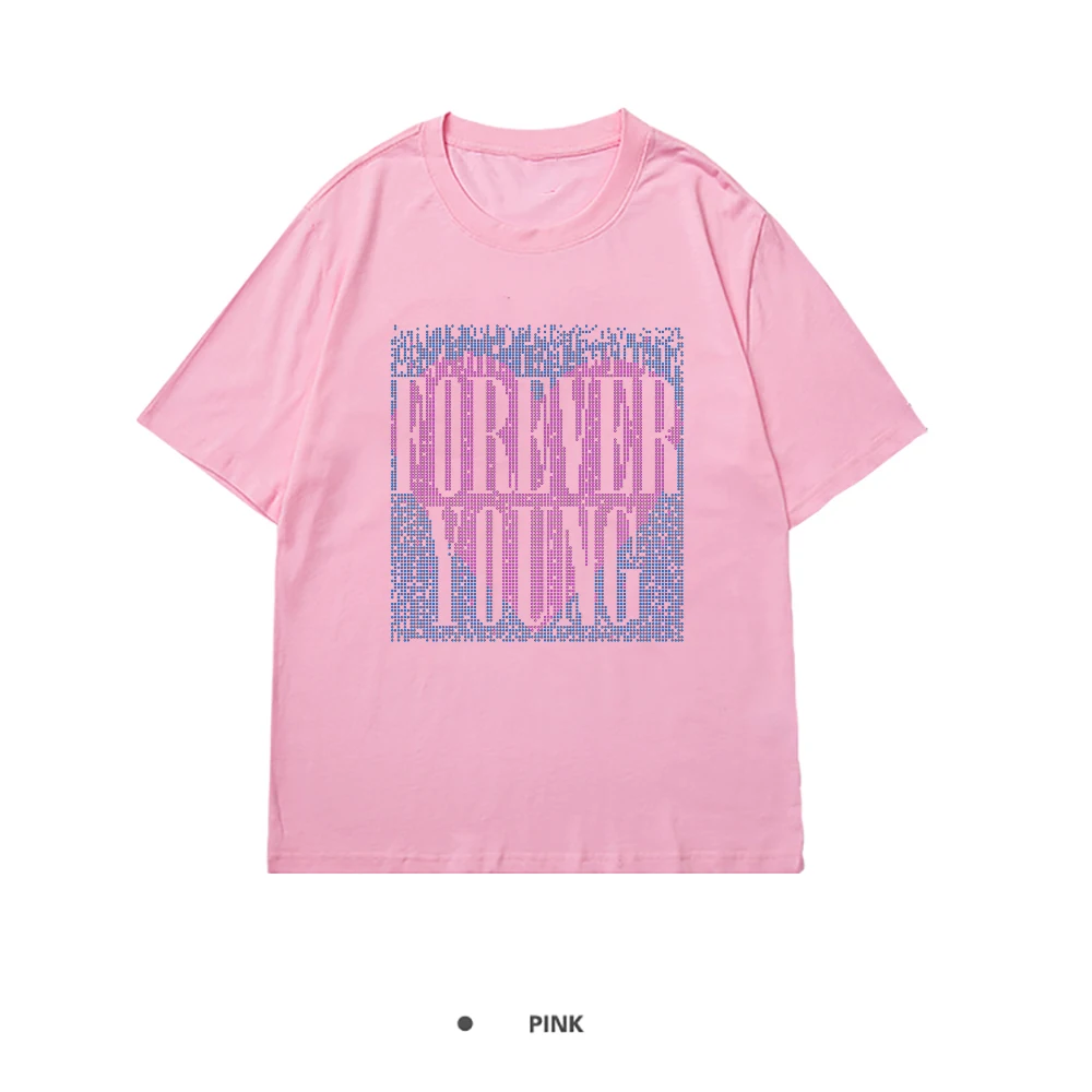 

Женская свободная футболка с коротким рукавом, с принтом