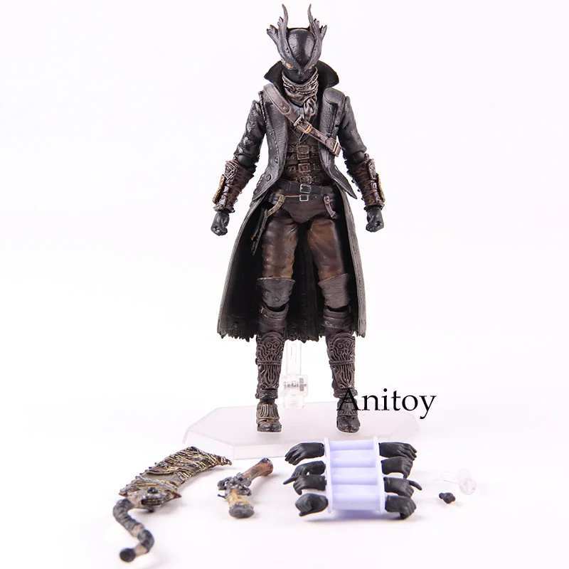Figma 367 Bloodborne фигурка охотника ПВХ Аниме Фигурки Коллекционная модель игрушки - Цвет: with box
