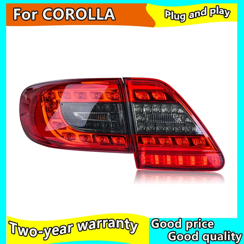 Car Styling rear Lamp for Toyota corolla taillight 2011-2013 LED lamp DRL crolla assembly | Автомобили и мотоциклы
