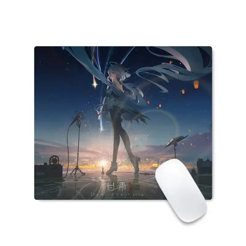 

genshin impact game Gaming Player desk laptop Rubber Mouse Mat Desk Gamer Office Work Mouse Mat pad Non-slip Laptop Cushion