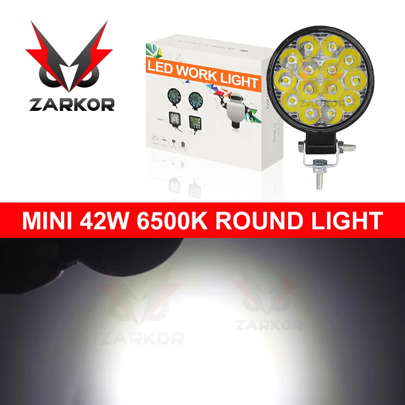 Zarkor 42WLED светильник бар рабочий 4WD грузовик трактор лодка Трейлер 4x4 внедорожник