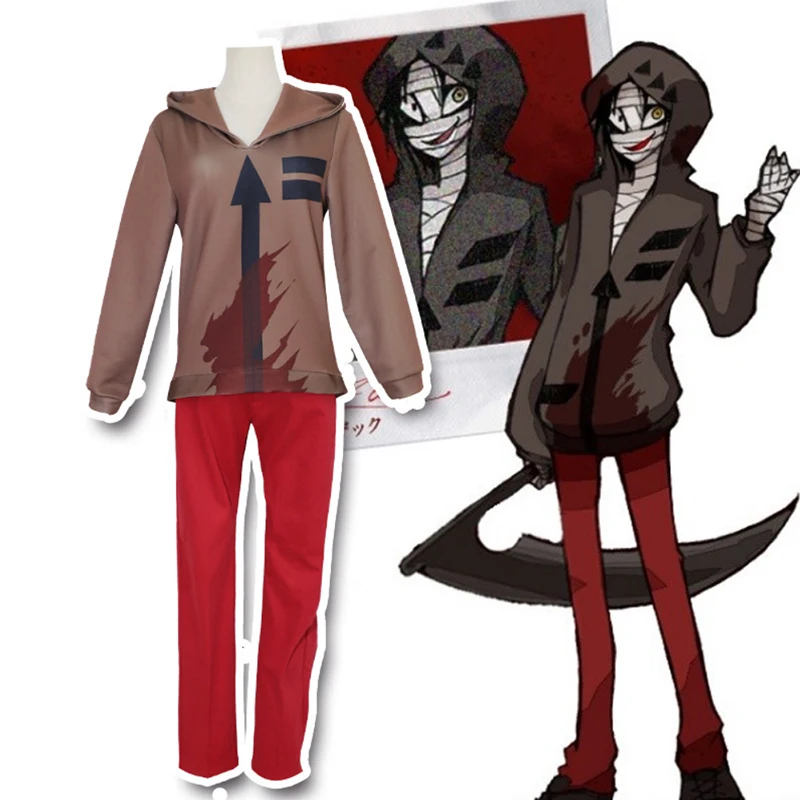 

Angels Of Death Cosplay Costume Isaac Foster Cosplay Costumes Satsuriku No Tenshi Zack Halloween Carnival Christmas Party