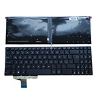 OVY ла Подсветка Клавиатура для ноутбука ASUS vivobook Pro X580 X580GD N580 N580GD Латинской синий клавиатура для ноутбуков 0KNB0 5605LA00 ASM17B1 Новый